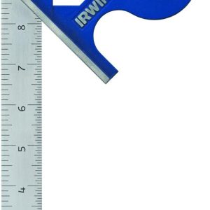 IRWIN Combination Square, 12”, 45-90 Degree Marking, Stainless Steel (1794469)