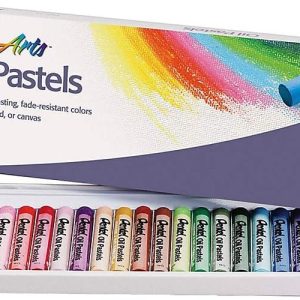 Pentel Arts Oil Pastel Set, Assorted Colors, Set of 25 (PHN-25)